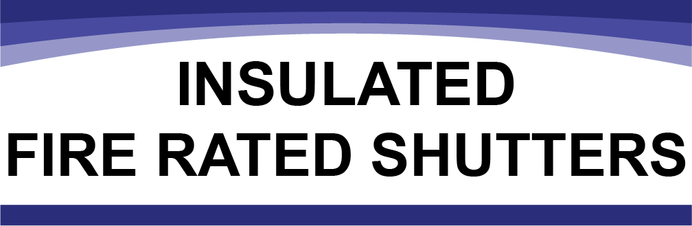 insulated fire rated shutters